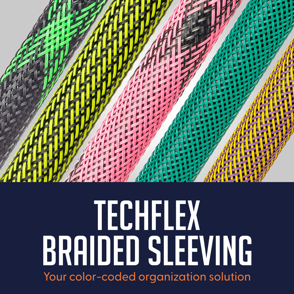Techflex Braided Cable Sleeving