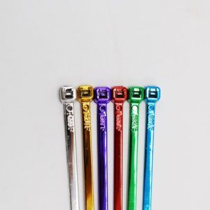 Colored Chrome Cable Ties