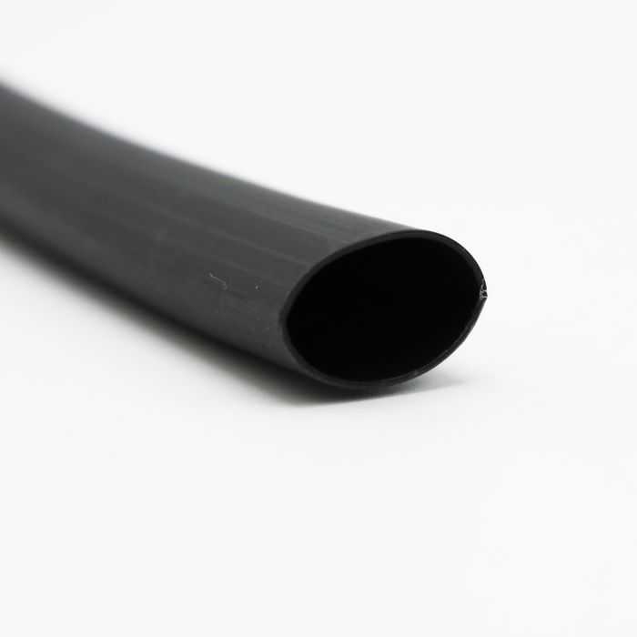 2:1 dual-wall adhesive-lined heat shrink in black.