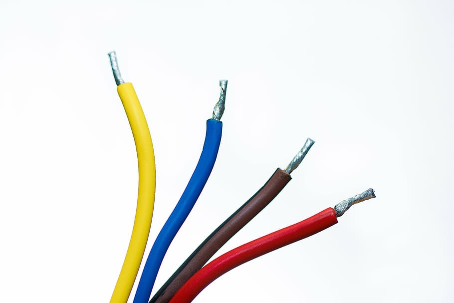 A series of wires show the possibilities and processes for reconnection.