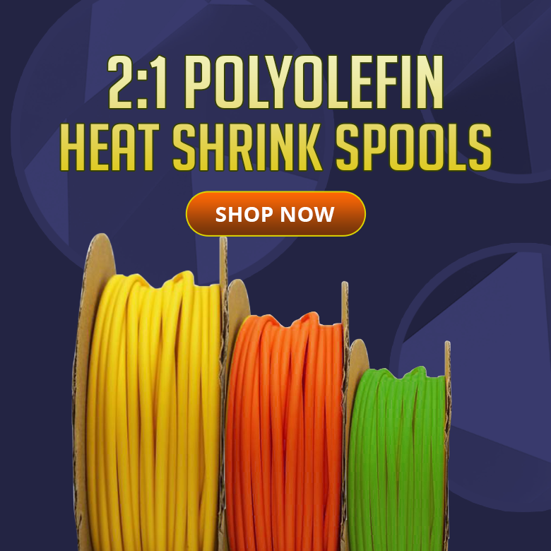 2:1 Polyolefin Heat Shrink Tubing Rolls