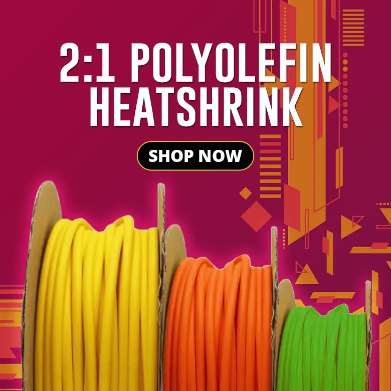 2:1 Polyolefin Heat Shrink Tubing Rolls