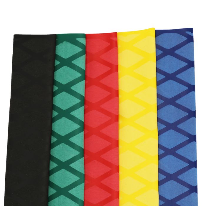 Non Slip Handle Textured Heat Shrink Wrap Grip Tubing Multi Color  MP 