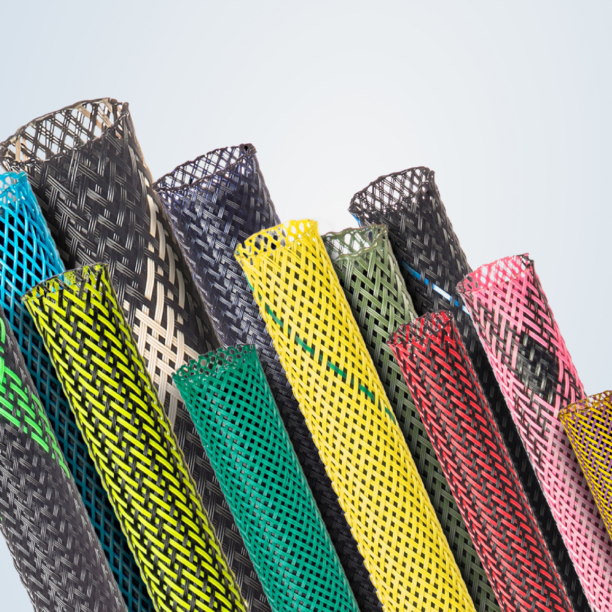 Techflex® Flexo® PET Colored Expandable Braided Cable Sleeving